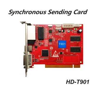 HD-T901 Sync nosūtot kartes,pilnkrāsu LED ekrānu nosūtot karti,gaismas DIOŽU video sienas kontrolieris