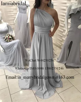 Līgavas māsa kleitas ir 2021. vienkāršs spageti siksnas sirēna līgavas kleita gara mala, dalīts istabene goda tērpu grīdas garums pirkt \ Kāzu Kleita ~ www.xenydancestudio.lv 11