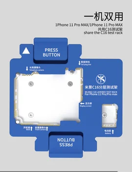 Jaunu MIJING C16 iPhone 11pro max pamatplates funkciju, testa armatūru Double-layer) pamatplate funkcijas testa labošanas rīks