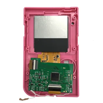 Piemērots Nintend GBP Augsta Gaismas LCD Ekrāns Pārveidošanas Komplekts 5 Segmenti Regulējamu Spilgtumu LCD Ekrāns 1