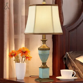 Vienkārša personība, galda lampa, guļamistabas vadītājs-gulta modernā ķīniešu stila modes luksusa pētījuma dizains stikla lampas pirkt \ Lampas & Toņos ~ www.xenydancestudio.lv 11