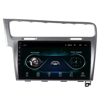 2013. gada. gada. gada VW Golf 7 ar WIFI FM Android 10.0 Skārienekrānu, Bluetooth 2 DIN Auto Radio, GPS Navigācija 1