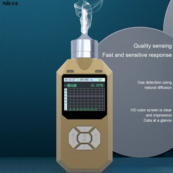 Co2 mērītājs oglekļa dioksīda detektors co2 gaisa kvalitātes monitors izmanto siltumnīcās konferenču telpas slimnīcas ffices pirkt \ Mērījumu Un Analīzes Instrumenti ~ www.xenydancestudio.lv 11