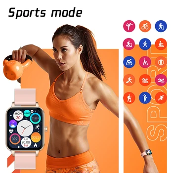 Par Xiaomi Samsung Android Tālrunis Reloj Inteligente Mujer Smartwatch Sieviešu Bluetooth Zvans Ir 2021. Smart Skatīties Vīrieši Android iSO IP68 1