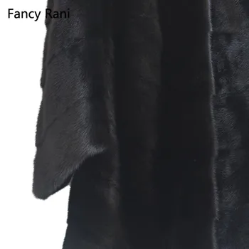 Luxury double-sided vilnas kašmira maisījumi virsdrēbes fox austs kažokādas vestes, kažokādas elegants sieviešu temperaments 2 gabals, kas mētelis pirkt \ Jakas & Mēteļi ~ www.xenydancestudio.lv 11