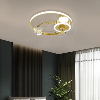Hongcui griestu ventilators gaismas neredzamā melnās lampas ar tālvadības pulti mūsdienu vienkāršu led mājas viesistabā pirkt \ Griestu Lampas & Fans ~ www.xenydancestudio.lv 11