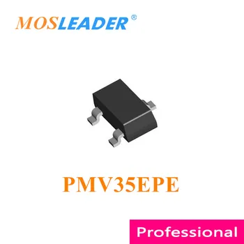 Mosleader PMV35EPE SOT23 3000PCS P-Kanāls 30V 5.3 ražots Ķīnā, Augstas kvalitātes 1