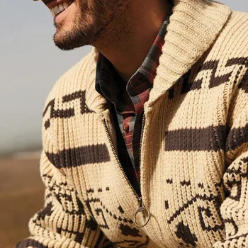 Jaka džemperi, vīriešu, rudens, ziemas streewtear apģērbs vīriešu modes trikotāžas jaka tīrtoņa krāsas pieguļoša jaka pirkt \ Jakas ~ www.xenydancestudio.lv 11
