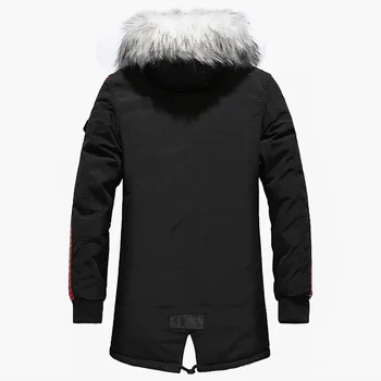 Modes vīriešu ziemas melna mākslīgās pu biezs silts parkas coat stand apkakli zaudēt lodeszivs outwear īss stila b6 pirkt \ Jakas & Mēteļi ~ www.xenydancestudio.lv 11