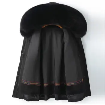 Eiropas luksusa īstas lapsas kažokādas vestes vestes, rudens, ziemas sievietes gilet siltas virsdrēbes mēteļi lf4271 pirkt \ Jakas & Mēteļi ~ www.xenydancestudio.lv 11