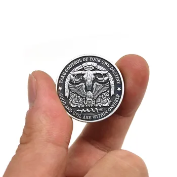 100pcs/daudz dhl bezmaksas piegāde zilā dzīves jautājumu st. michael monēta ir ļoti reta monēta pirkt \ Rotas ~ www.xenydancestudio.lv 11