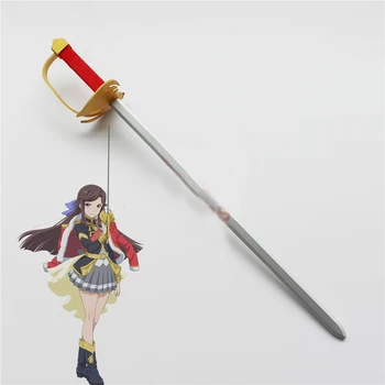 Japāņu anime hakuouki zobenu chikage kazama koka cosplay aksesuārus dekoratīvās zobeni pirkt \ Kostīmi Un Piederumi ~ www.xenydancestudio.lv 11