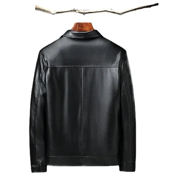 2022 jaunu stilu vīriešu kapuci viltus divas gabals, noņemams ādas motociklu jaka pirkt \ Jakas & Mēteļi ~ www.xenydancestudio.lv 11
