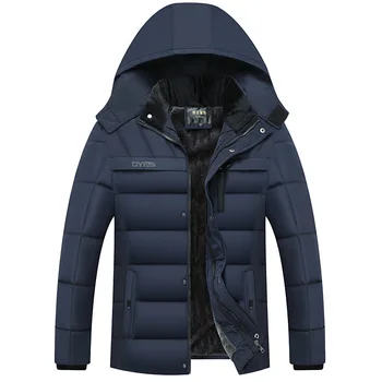 8xl ultra-viegla dūnu jaka vīriešu silts ziemas mētelis modes vienkrāsainu zippper plus lieluma parkas vīriešu apģērbu melnā skaida pirkt \ Jakas & Mēteļi ~ www.xenydancestudio.lv 11