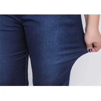 Rudenī sieviešu garās bikses mazgātas caurumu taisnas bikses vidū-vidukļa gaiši zils kabatas rāvējslēdzēju flanging gadījuma kokvilnas džinsa bikses pirkt \ Dibeni ~ www.xenydancestudio.lv 11