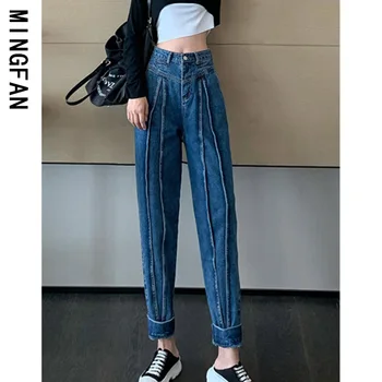 Sieviešu džinsi modes 2021. gada pavasarī un vasarā jaunu augsto vidukli, novājēšanu stiept skinny džinsa bikses meitenes lady zilu zīmuli džinsi pirkt \ Dibeni ~ www.xenydancestudio.lv 11
