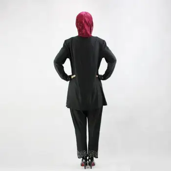 2 gabals sieviešu trikotāžas maxi elsas uzstādīt ērti mamma bikses un baggy džemperis ar garām piedurknēm trikotāža musulmaņu modes abaya turcija pirkt \ Tradicionālo & Kultūras Valkā ~ www.xenydancestudio.lv 11
