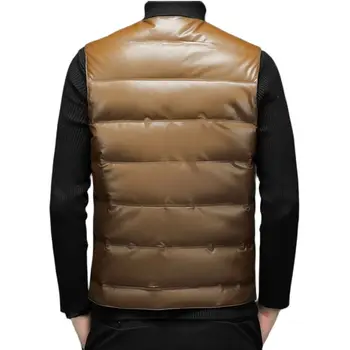 Uz leju jakas 2019 jaunas ziemas vīriešu dūnu jaka augstas kvalitātes noņemamu kažokādas apkakli vīriešu jakas bieza siltā āra pretvēja pirkt \ Jakas & Mēteļi ~ www.xenydancestudio.lv 11