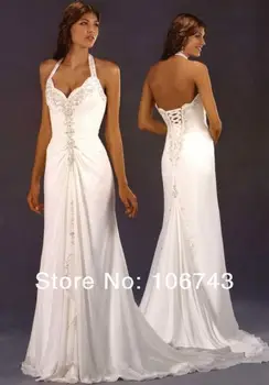 Bezmaksas piegāde 2018 jaunu stilu karstā pārdošanas Sexy pavada Pasūtījuma mežģīnes up izšuvumi kristāla frēzēšana līgavas kleita līgavas māsa kleitas 1