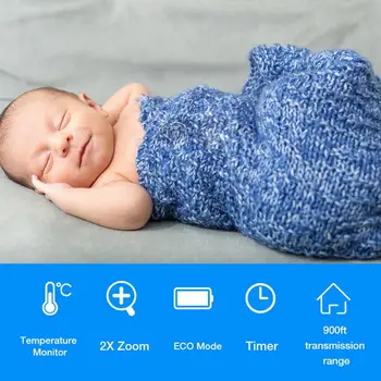 Video baby monitor bezvadu 2.0