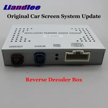 HD Reverss Autostāvvieta Kameru Audi A8 A8L (Augsta) Atpakaļskata Rezerves Dekoderi CAM Piederumi Signalizācijas Sistēma 1