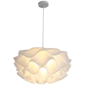 Ziemeļvalstu guļamistaba kulons lampu radošā ēdamistaba dzīvojamā istaba lampas puķu veida telpu dekorēšana lampas LED lampas 1