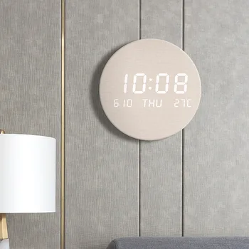 Ziemeļvalstu mūsdienu dizaina sienas pulkstenis klusums digitālā minimālisma virtuves sienas pulksteni izslēgt guļamistaba vienkārši duvar saati mājas dekoru ad50wc pirkt \ Pulksteņi ~ www.xenydancestudio.lv 11