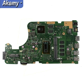 Akemy X555LD Portatīvo datoru mātesplati Par Asus X555LD X555LDB X555LA X555LB X555L X555 Testa sākotnējā Mainboard 4G-RAM I7-5500U 1