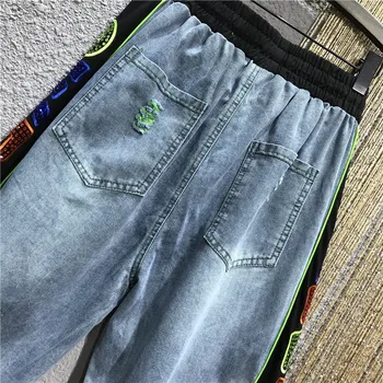 Dsquared2 sieviešu/vīriešu izdilis džinsi ar ripped caurumi elastīgs krāsas aerosols izšūšanas ubags bikses apģērbu a507# pirkt \ Dibeni ~ www.xenydancestudio.lv 11
