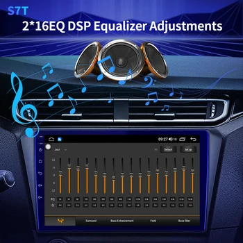 EKIY S7T Android 10 Auto Radio Renault Trafic 3 Opel Vivaro B-2018 Navi GPS 1280*720 IPS Carplay Multimediju Atskaņotājs