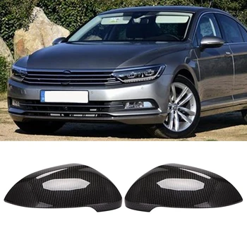 Auto sānskata Spoguļi Aptver Pusē Ārējie Spoguļi Cover W/Blind Spot Caurumu Passat B8 Variants Arteon 2016-2020 1