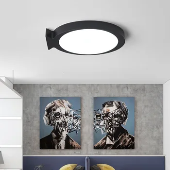 Acikliskie Griestu lampas Laukumā Gredzeni Dzīvojamā Istabā, Guļamistabā, Mājas AC85-265V Mūsdienu Led Griestu Lampas piederumi spīdumu plafonnier 1