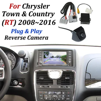Par Chrysler Town & Country (RT) 2008~2016. gadam Sākotnējā 7 Collu Ekrāns HD Platleņķa Automašīnu Atpakaļskata Rezerves Autostāvvieta Atpakaļgaitas Kamera 1