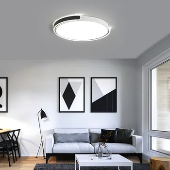 Atmosfēras dzīvojamās istabas apgaismojums ģeometrija griestu apgaismojums personalizētu balkons mūsdienu minimālisma led guļamistaba eju pirkt \ Griestu Lampas & Fans ~ www.xenydancestudio.lv 11