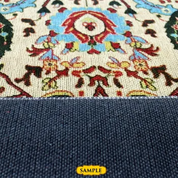 Yilong 3'x5' persiešu zīda paklāju bēša roku darbs izsmalcinātu austrumu zīda paklājs (hf241b) pirkt \ Paklāji & Paklāji ~ www.xenydancestudio.lv 11