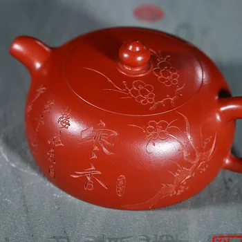 Yixing violetā māla tējkanna 170ml ķīnas zisha tējas katlā, roku darbs keramikas tējas komplekts pirkt \ Teaware ~ www.xenydancestudio.lv 11