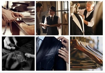 Tumši zila vīriešu uzvalki lakatu, atloks, divi gabali, kas pielāgoti oficiālu tuxedos kāzām līgavainis vienu pogu balli komplekti (jaka+bikses) pirkt \ Tērpi & Bleizeri ~ www.xenydancestudio.lv 11