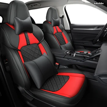 KOKOLOLEE custom ādas automašīnu sēdekļu vāks Haval H6 2011-2021 gadiem Automašīnu Sēdekļu Pārvalki 1