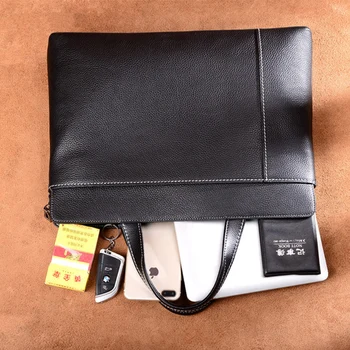Biznesa soma vīriešu īstas ādas portfeli, un vīrietis man ir 15 collu portatīvo datoru soma dabīgā āda vīriešiem messenger somas vīriešu portfeļi pirkt \ Vīriešu Somas ~ www.xenydancestudio.lv 11