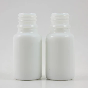 Vairumtirdzniecības 10 ml balta, tukša pudele bez cepures,var saskaņot ar smidzinātāju sūknis vai pilinātāju kopējo vāciņi 1