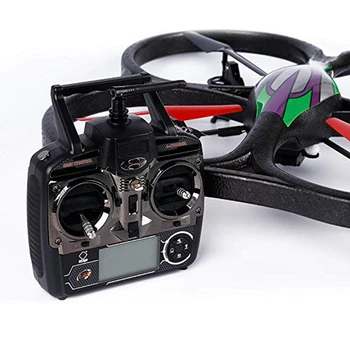 WLtoys V666 2.4 G 4CH 6 Ass big quadcopter ar 5.8 G FPV HD Reālā laika attēla pārraides Kameras un displeja RTF 1