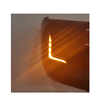 LED dienas gaitas lukturi Dienas Gaismas Toyota Hilux Revo 2020 2021 Dienas Gaitas Gaismas, Miglas Lukturi Bezel ar Dinamisku Sērijveida Pagrieziena Signāla