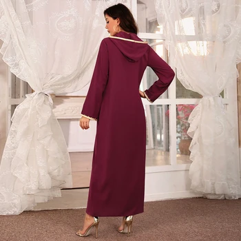 Vestido Mujer De Abaya Dubaija Turcija Musulmaņu Modes Maxi Kleita Apģērbu Āfrikas Garās Kleitas Sieviešu Drēbes Noel Djellaba Femme