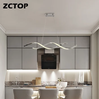 Neo blāzma jaunu, modernu led pendant gaismas diningroom dzīvo jamo istabu virtuvē karājas gaismas 360° mirdzumu kulons lampas piederumi pirkt \ Griestu Lampas & Fans ~ www.xenydancestudio.lv 11