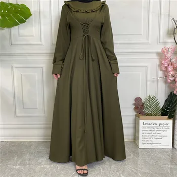 Ramadāna Eid Mubarak Musulmaņu Garā Kleita, Hijab Vienkāršā Abayas Sievietēm, Dubaija 2022 Abaya Turcija Kaftan Islāma Apģērba Vestido Longo