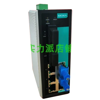 Jaunas Oriģinālas Vietas Foto MOXA EDS-308 MM-SC Industrial Ethernet Switch 2 Multi-Mode 6 Elektrisko Porti 1