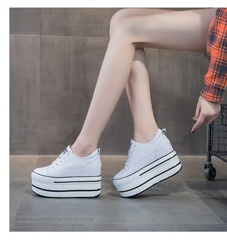 Pop6summer chunky sandales sieviešu 8cm ķīlis augstpapēžu kurpes sieviešu sprādzes platforma, ādas ikdienas vasaras čības sieviete sandales pirkt \ Sieviešu Kurpes ~ www.xenydancestudio.lv 11