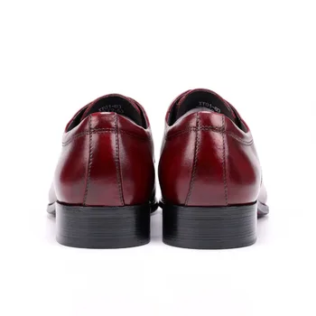 2022 vīriešu ādas brogue vīriešiem kurpes gadījuma britu stila vīriešu oxfords puse kāzu zīmola kleitu kurpes pirkt \ Vīriešu Kurpes ~ www.xenydancestudio.lv 11