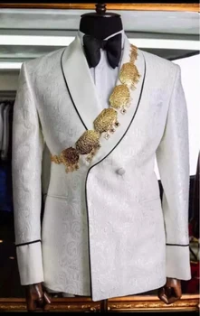 Roayl zilo vīriešu uzvalki, kāzu man bleizeri līgavainis uzvalku balli kostīms mariage homme pelēks terno masculino 2piece mētelis bikses pirkt \ Tērpi & Bleizeri ~ www.xenydancestudio.lv 11