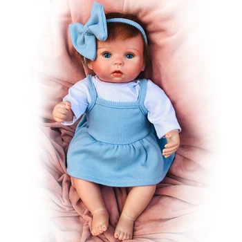 22inch 55cm atdzimis bērnu lelle, rotaļlietas, 22inch jaundzimušo simulācijas balta āda bonecas rotaļlietas jauki nekustamā touch lelle dāvanas pārdošana pirkt \ Lelles & Aksesuāri ~ www.xenydancestudio.lv 11